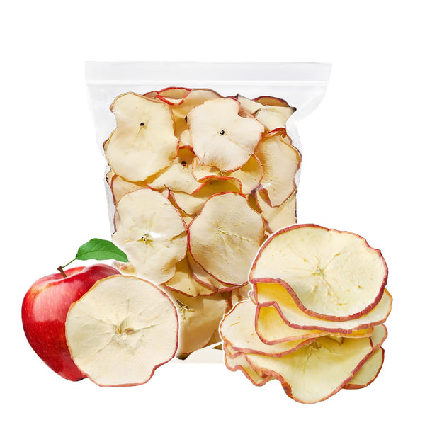 KachiKachi Dried Apple Slices-250g/8.8oz, Natural Dehydrated Apples Chips | No Sugar Added