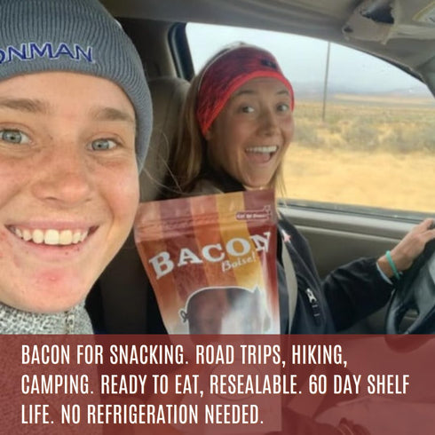 BACON Boise 80 6g Meaty, Juicy and Crispy Bacon. Perfectly Cooked, Ready-to-Eat. High-Protein, Keto-Friendly