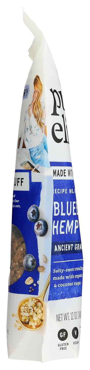 12oz Purely Elizabeth Ancient Grain Granola Cereal Blueberry Hemp