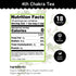 4th 18 (Pack 1) Buddha Teas - Chakra Tea - Organic Herbal Tea - For Balance, Love & Forgiveness - With Hawthorn Berry