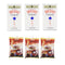 PARSIC 3-Pack Koda Farms Mochiko Sweet Rice Flour + 3-Pack Shirakiku Tsubu An