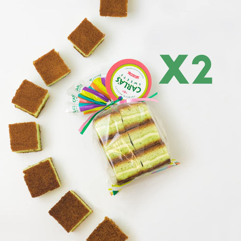 Carla's Sweets 19 (2 2 Assortment Guava Cakes and Pistacho Cakes Bags)