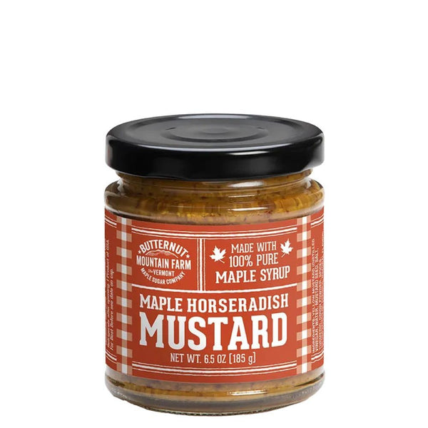 Maple Horseradish Mustard by Butternut Mountain Farm