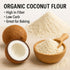 (2 LBS) Anna and Sarah Organic Coconut Flour, Kosher, Gluten Free, Halal, Non GMO, Vegan, Keto Friendly, in Resealable