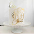 lvbeybc 2PCS Gold Oh Baby Cake Topper with Pregnant Silhouette,Pregnant Mom Dad Couple