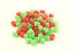 3 Gummy Planet Sweets Christmas Green and Red Spice Drops - Pounds - Holiday Jelly Candy Bulk