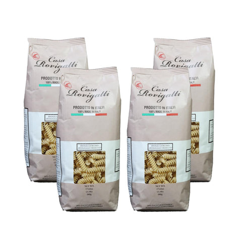 Casa Rovigatti Fusilli Al Bronzo Pasta (4 Pack)