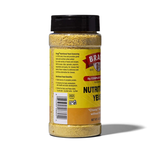 4.5 (Packaging Bragg Premium Nutritional Yeast Seasoning Ounce May Vary)