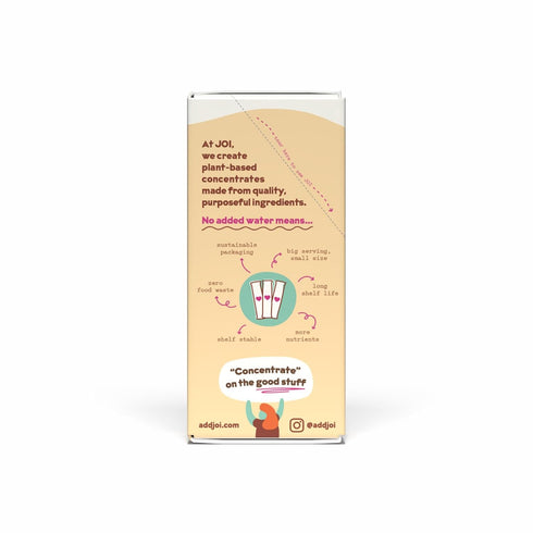10ct JOI Oat Milk Coffee Creamer, Hazelnut. Biodegradable Single Serves. Non-Dairy, Functional Prebiotic Superfood