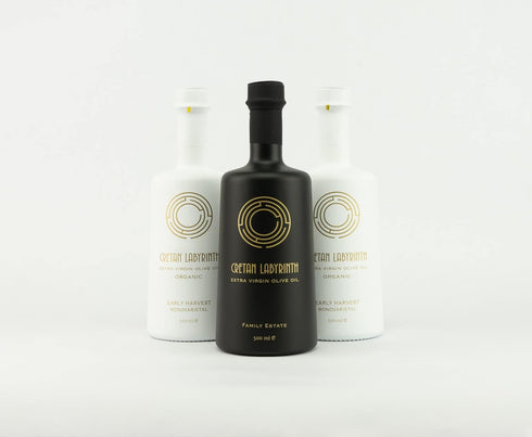 CRETAN LABYRINTH 1000 2025 Family Estate High Phenolic (Lab Report Over mg/kg) Antioxidant Polyphenol Rich Harvest