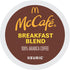 60 Count (6 Packs 10) McCafe Breakfast Blend, Single Serve Coffee Keurig K-Cup Pods, Light Roast
