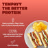28g (pack 3, 3, Ready to Cook Tempeh-Indian Tikka- Clean Protein | High Fiber | More Protein & Fiber than Tofu