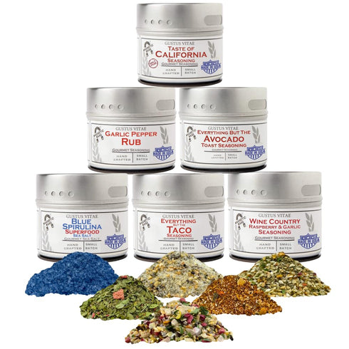 Californian Seasonings Gourmet Gift Set | Tastes of California | Artisanal Spice