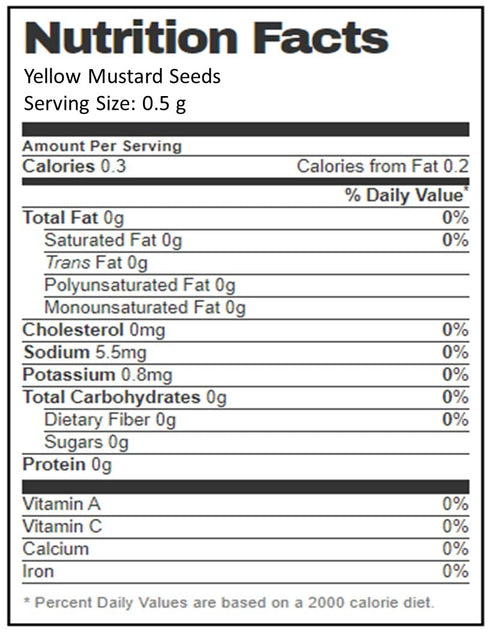 (5 LB) Aiva Yellow Mustard Seeds Bulk Pungent & Aromatic, Whole Spice for Cooking, Pickling, and Seasoning, Gourmet