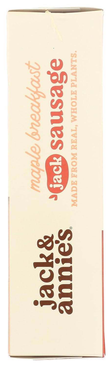 7.8 Jack & Annie's, Sausage Links Plant Based Maple Breakfast, Ounce