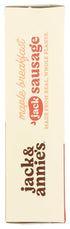 7.8 Jack & Annie's, Sausage Links Plant Based Maple Breakfast, Ounce