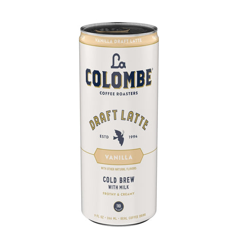 La Colombe, Latte Draft Vanilla, 9 Fl Oz, 4 Pack