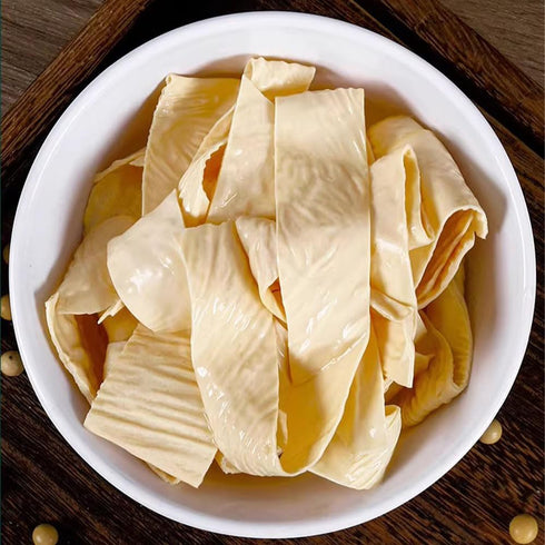 4.23Oz Tofu Skin Sheets,Long Term Soaking Doesn'T Ruin, It'S Powerful,Super Firm Tofu,Low Fat, High Protein