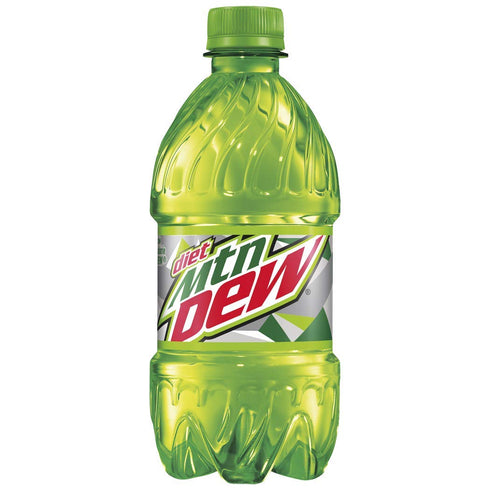 12 Oz 8 Pack Diet Mountain Dew, Fl Bottles
