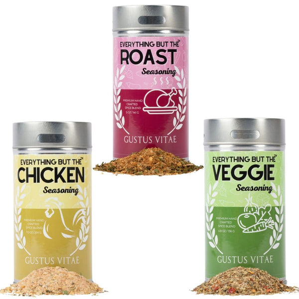 Smart Meal Essentials Trio Everything But the Chicken, Roast & Veggie Seasonings