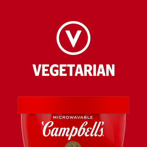 15.4 oz (8 Pack) Campbell's Creamy Tomato Soup, Microwavable Bowl