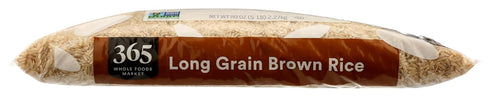365 80 by Whole Foods Market, Long Grain Brown Rice, Ounce