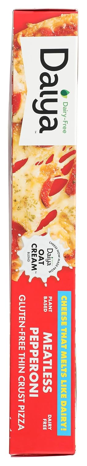 Frozen, 16.7 Daiya, Dairy Free Gluten Free Meatless Pepperoni Vegan Pizza, Ounce