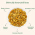 (50+ 3.53oz) 100% VAHDAM, Turmeric Ginger Herbal Tea Cups, Caffeine Free | Pure Herbal Blend - Savory & Spicy | Vacuum