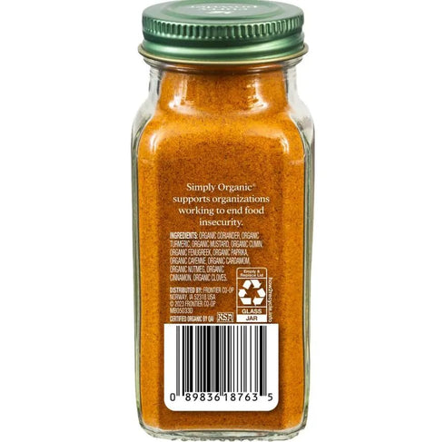 3 oz Pack 12 Simply Organic Curry Powder, Certified Organic | |