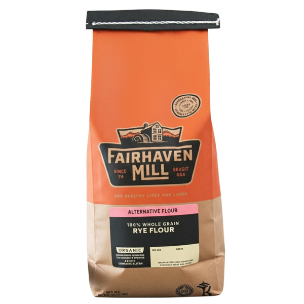 Fairhaven Mill Fine Ground Whole Grain Rye Flour - USDA Organic Certified