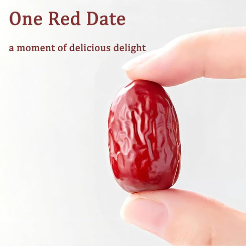 DGYLHBJ 2.2LB 100% Date-2.2LB) Premium Jujube Dates, Chinese Red Dates, Natural Dried Dates No Added Sugar, Superfood