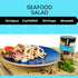 10.58 oz, Packed Renna, Seafood Salad, Fresh in Italy - Italian Delicacy with Squid, Octopus, Cuttlefish, Shrimp