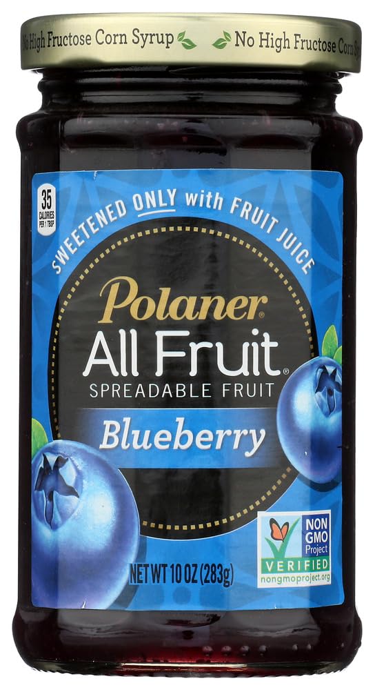 Polaner All Fruit With Fiber Blueberry Spreadable Fruit 10 oz