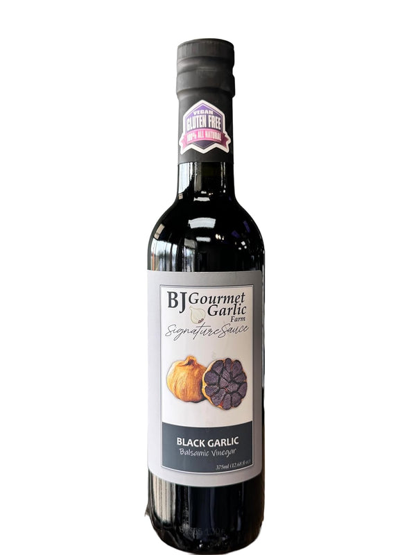 BJ Gourmet Garlic Farm Black Garlic Balsamic Vinegar