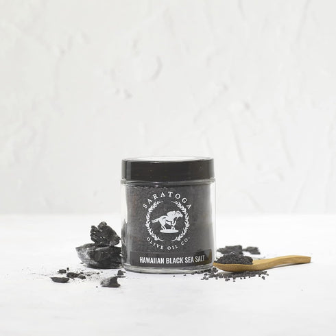 Saratoga Olive Oil Company Hawaiian Black Sea Salt