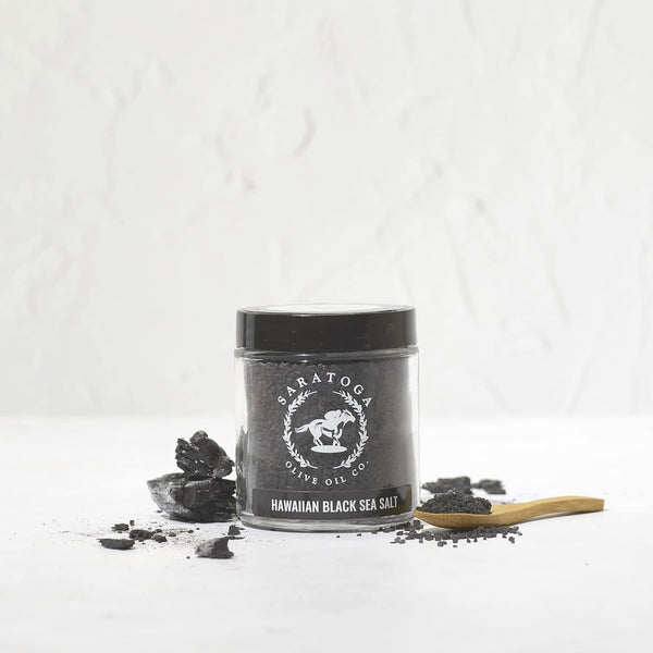 Saratoga Olive Oil Company Hawaiian Black Sea Salt