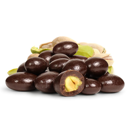 Dark Chocolate Covered Pistachio by It's Delish, 2 lbs Bulk Bag |