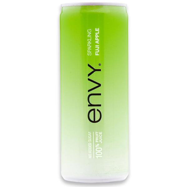 Envy Sparkling 100% Fruit Juice, Fuji Apple 8oz (Case of 24)