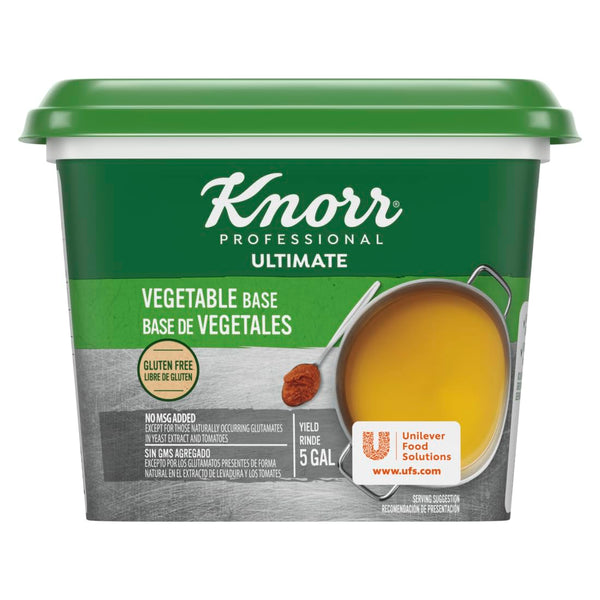 Knorr Professional Ultimate Vegetable Paste Base Gluten Free, Vegetarian, No Artificial Flavors or Preservatives,