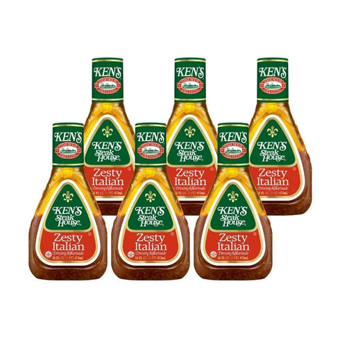 Ken's Steak House Steak House Zesty Italian Dressing (16 Fl Oz (Pack