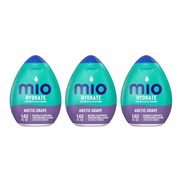 MiO Energy Liquid Water Enhancer,1.62 Fluid Ounce (Arctic Grape, PACK - 3)