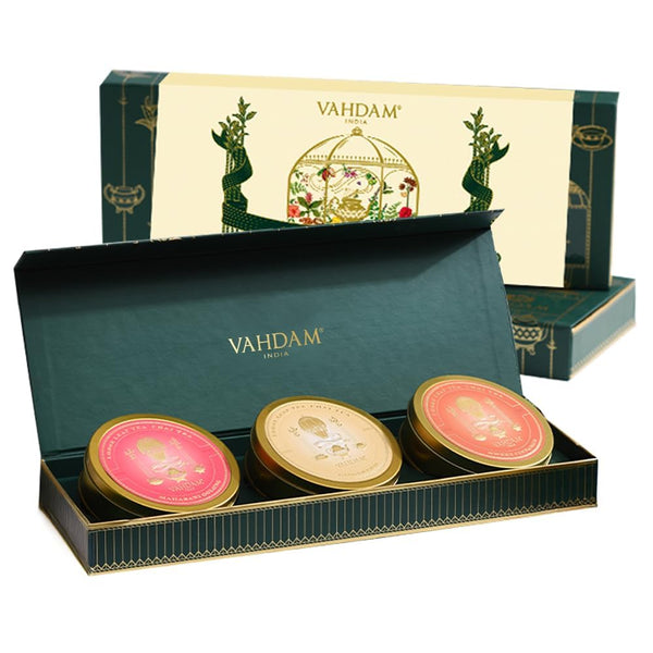 VAHDAM, Oprah's Favorite Tea Gift Set | 3 Premium Chai Teas in