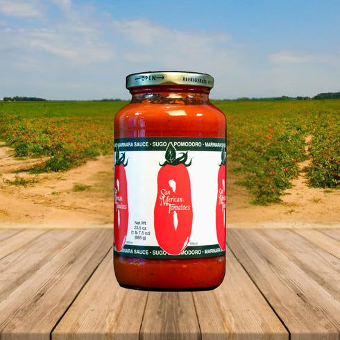 23.5 oz (Pack 2) SMT San Merican Tomato Marinara Sauce - Marinara Pasta Sauce from Fully Ripened Tomatoes