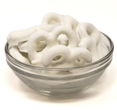 Triplenet Pricing 2.5 lb Yogurt Coated Mini Pretzels, Sweet Crunchy Snack, Bag