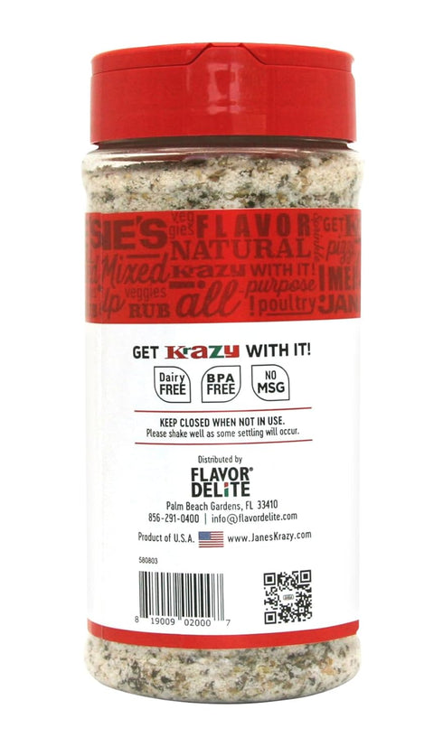 Jane's Krazy 9.5 Oz (Pack 3) Mixed-up Original Salt Blend