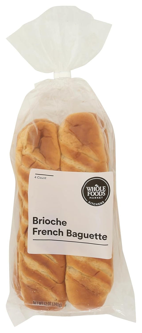 WHOLE FOODS MARKET KITCHENS Brioche French Baguette, 12 OZ