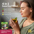Opportuniteas Organic Kidney Cleanse Detox & Repair Tea, 30 Servings, Matcha Green Tea, Cranberry, Lemon & Ginger