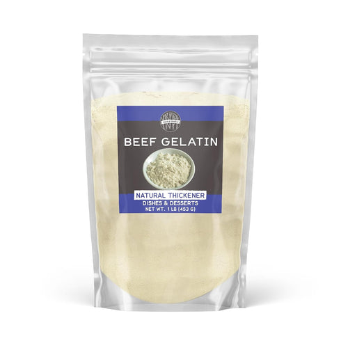 Birch & Meadow Beef Gelatin, 1 lb, Desserts & Dishes, Versatile, Thickening