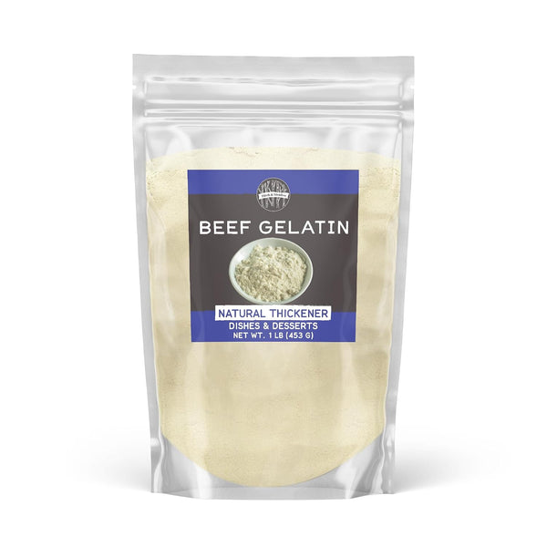 Birch & Meadow Beef Gelatin, 1 lb, Desserts & Dishes, Versatile, Thickening