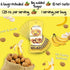 3 1.25 Oz, 6-Pack Crazy Go Nuts Walnuts Banana - Glazed Walnuts, Healthy Snacks, Vegan, Gluten Free, Superfood-Natural